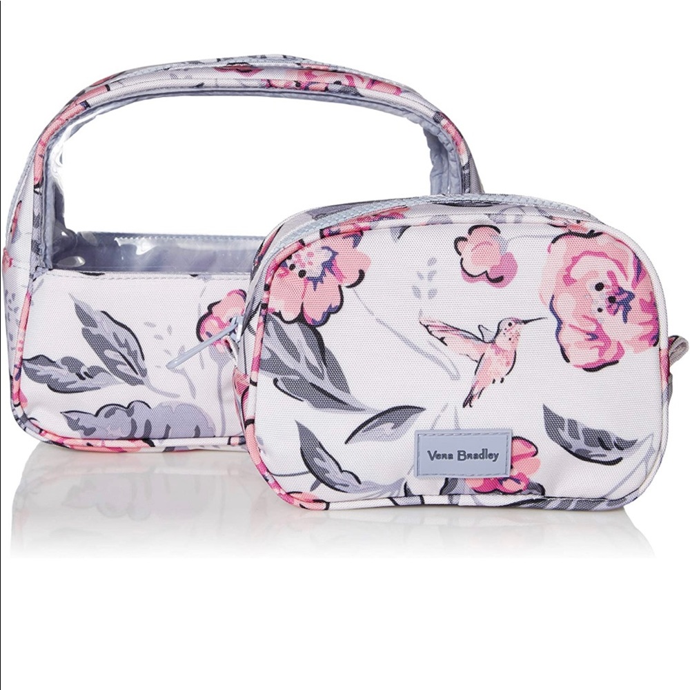 Vera Bradley Cosmetic Makeup Organizer Set. NWT